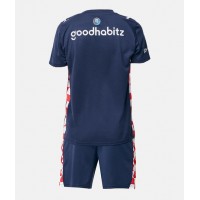 PSV Eindhoven Replika babykläder Bortaställ Barn 2025-26 Kortärmad (+ korta byxor)